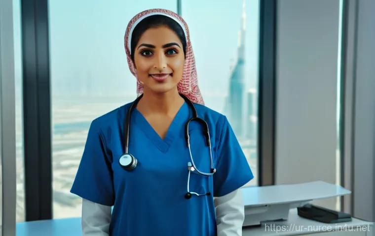 간호사 해외 직무 트렌드 - **A diverse team of nurses, including a compassionate South Asian female nurse in her early thirties...
